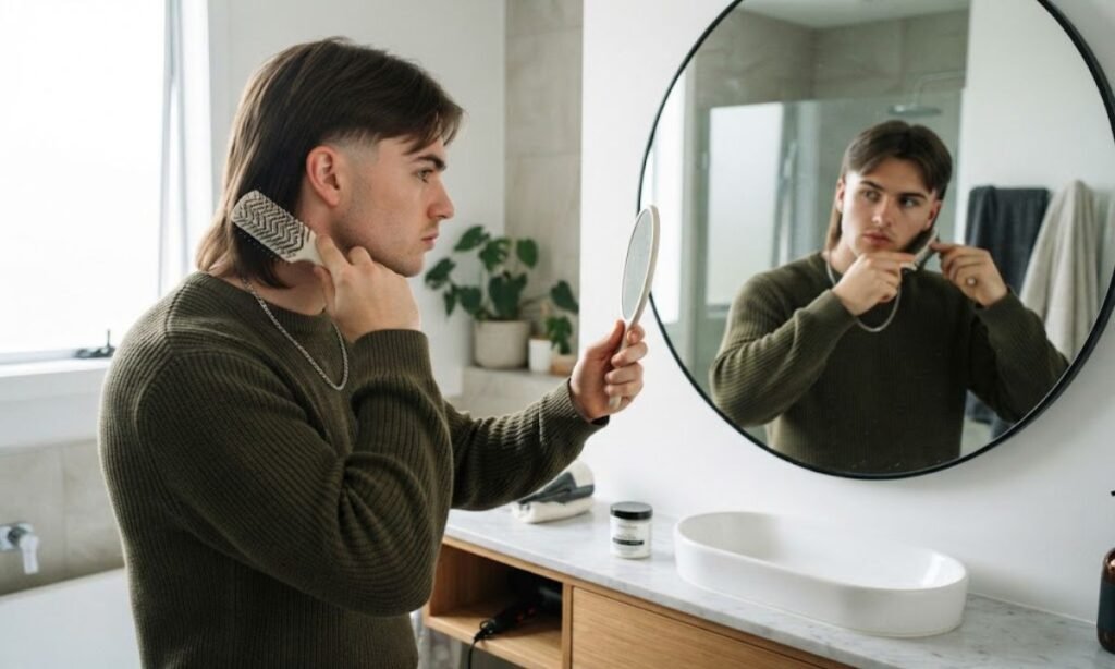 how-to-style-a-straight-hair-mullet