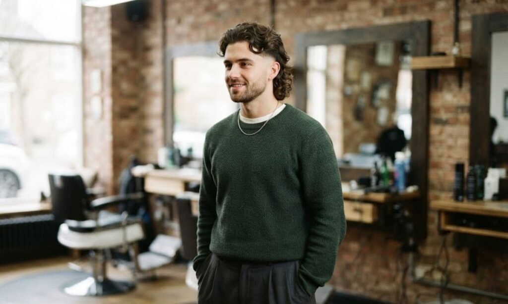 low-fade-mullet-for-wavy-hair